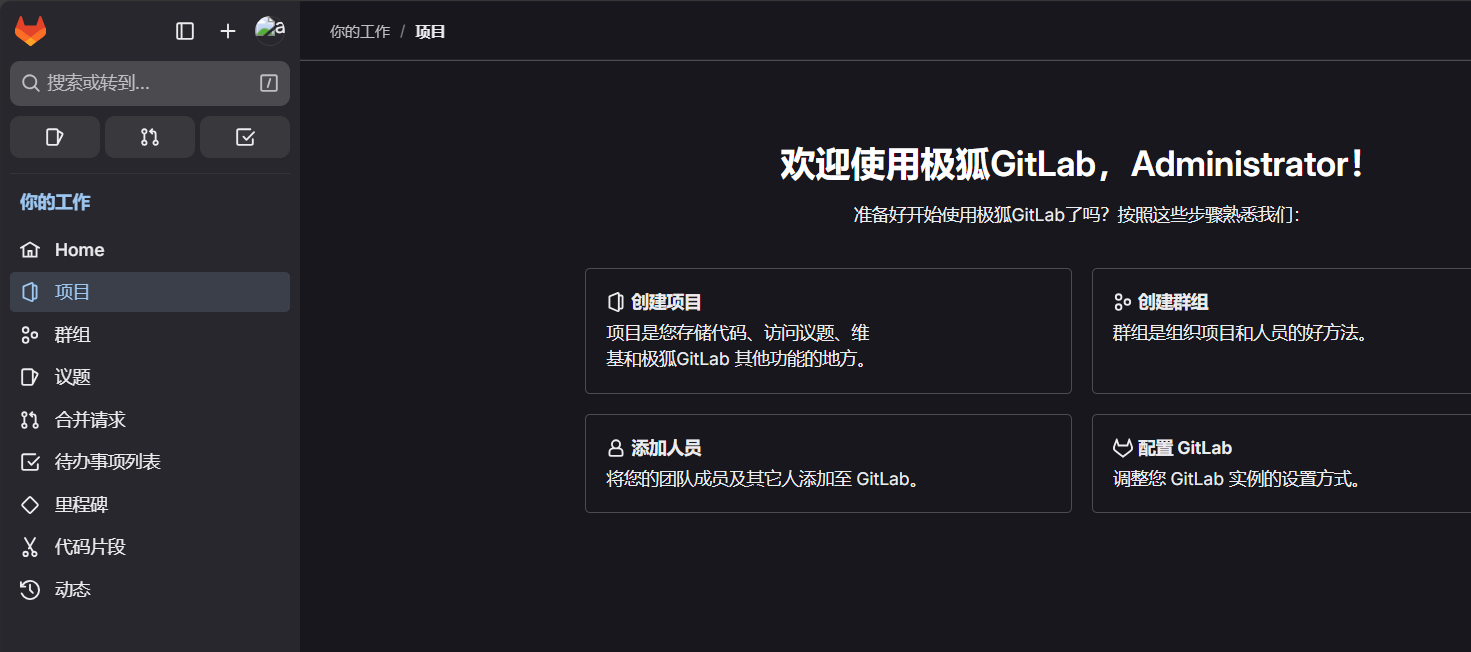 Gitlab 本地环境搭建